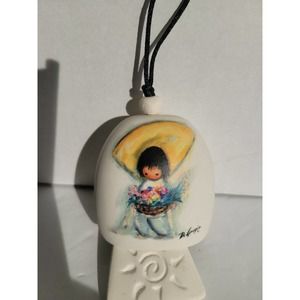 Goebel DeGrazia Vintage Handpainted Windchime